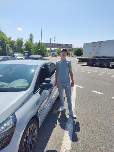 Mathéo / Leçon sur autoroute / conduite accompagnée