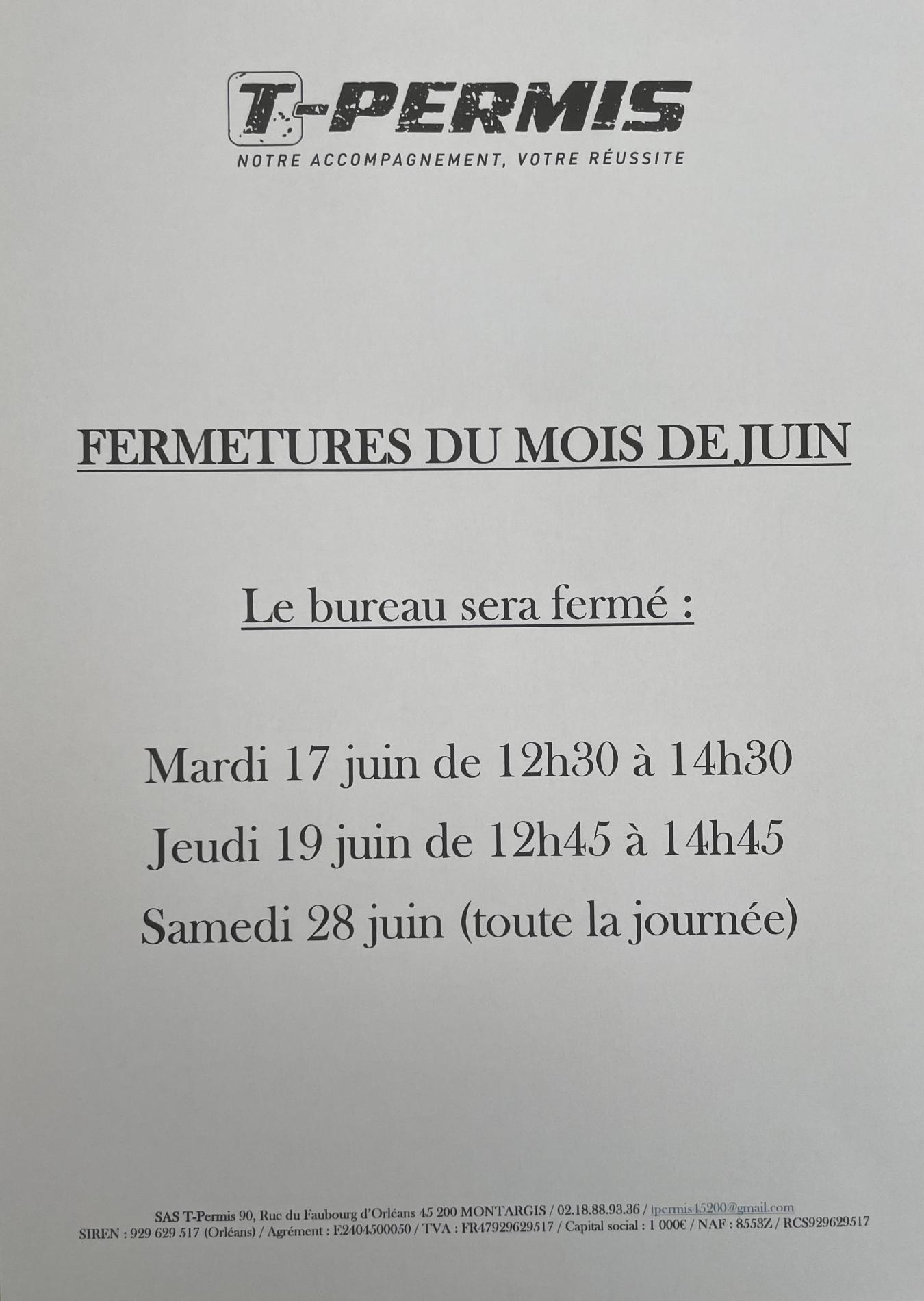Mois de juin 2025