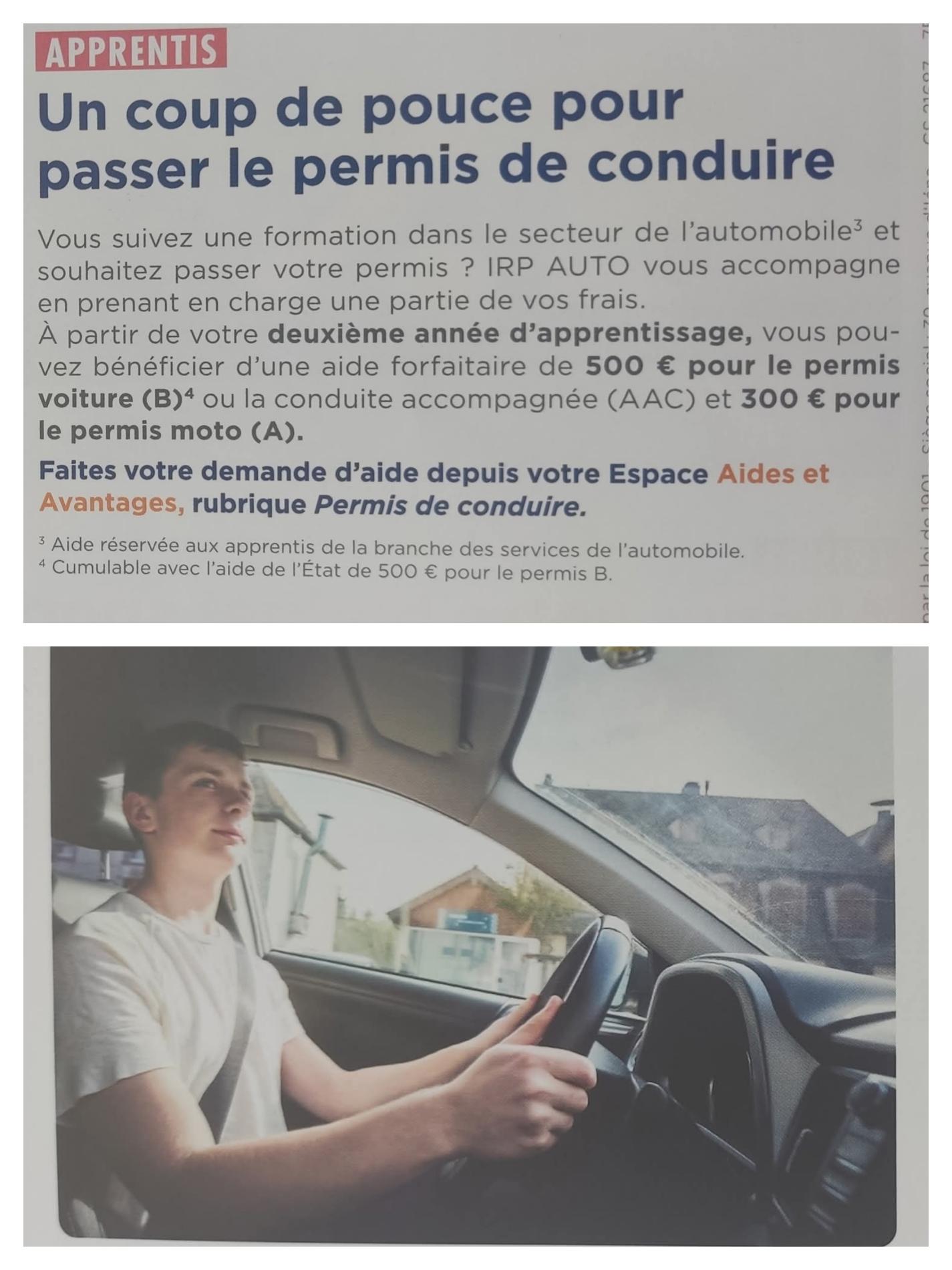 Aide aux permis